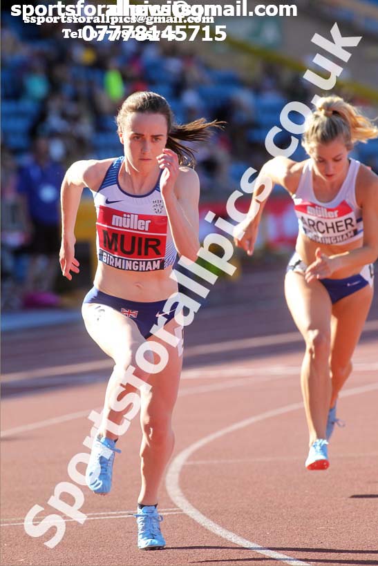 Womens 800 metres, Muller British Championships, Alexander Stadium, Birmingham. Photo: David T. Hewitson/Sports for All Pics